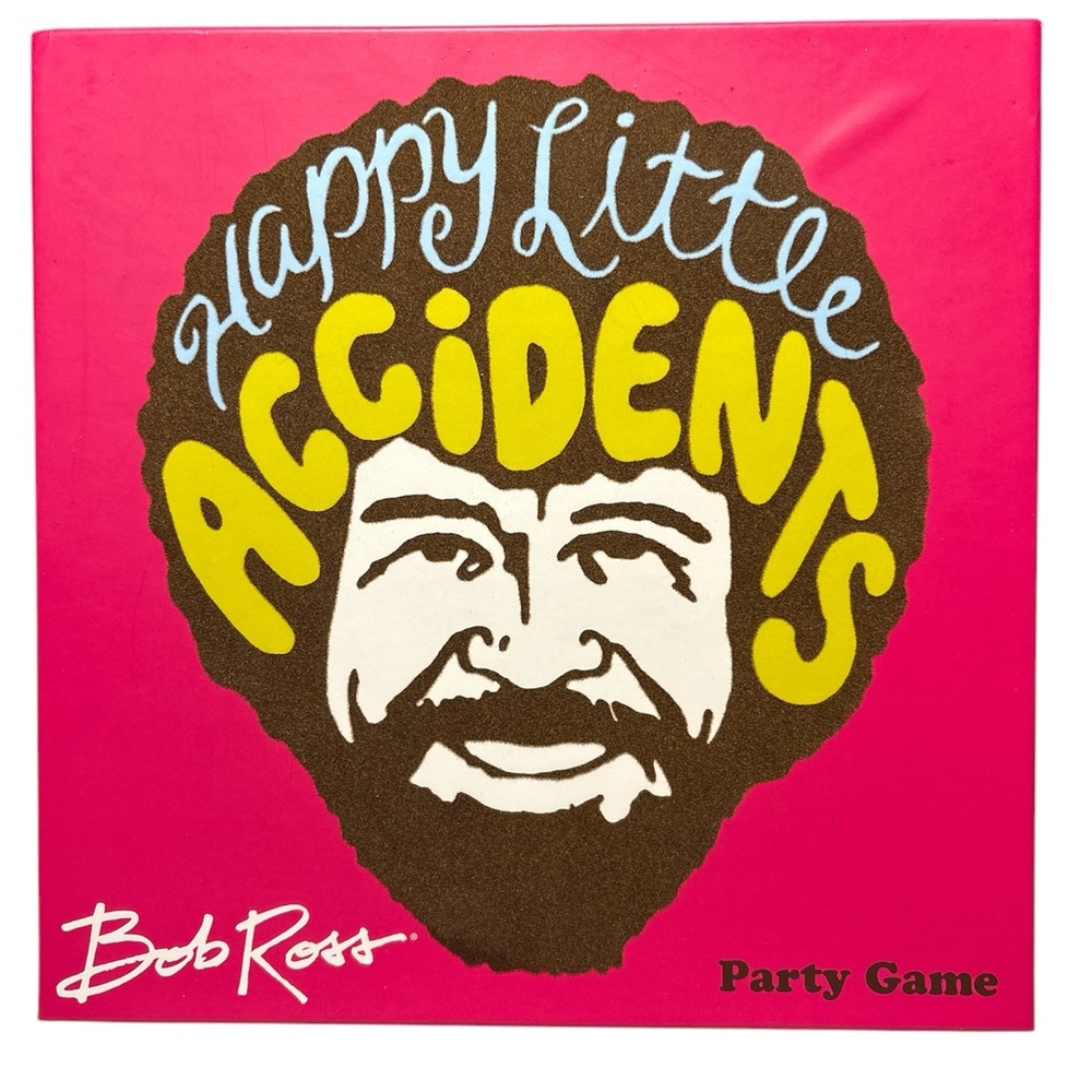 Bob Ross Happy Little Accidents Party Game NEW Ages 10+